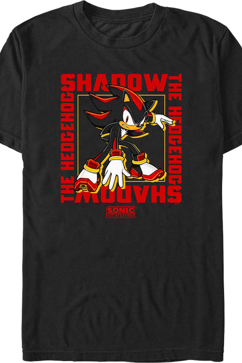 Shadow Frame Sonic The Hedgehog T-Shirt