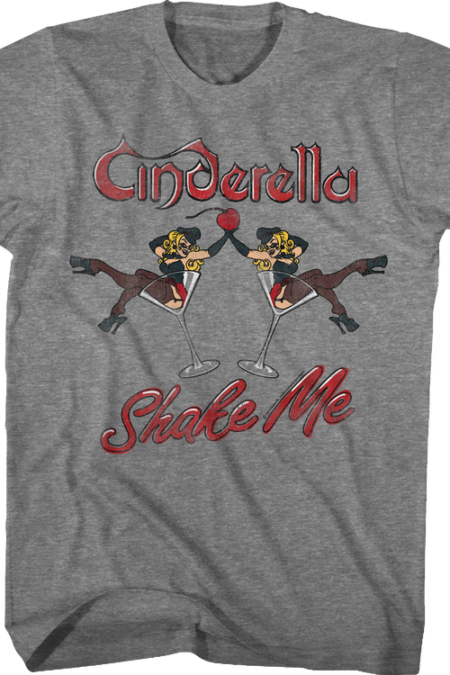 Shake Me Martini Glasses Cinderella T-Shirt