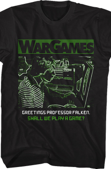 Shall We Play A Game? WarGames T-Shirt