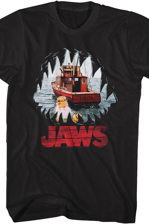 Shark Mouth POV Jaws T-Shirt