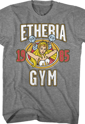 She-Ra Etheria Gym Masters of the Universe T-Shirt