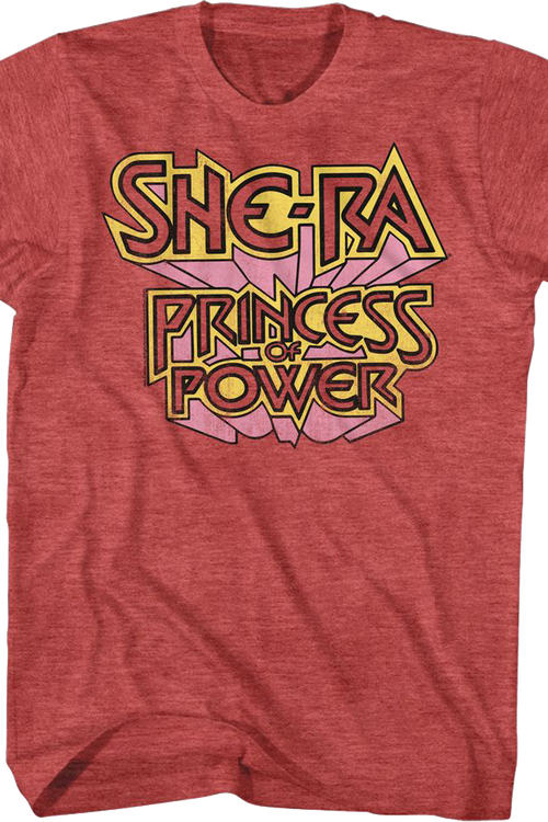 She-Ra Princess of Power Logo Masters of the Universe T-Shirt