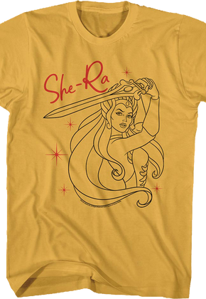 She-Ra Sketch Masters of the Universe T-Shirt