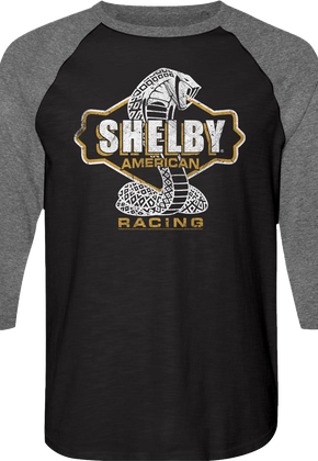 Shelby Racing Raglan Baseball Shirt