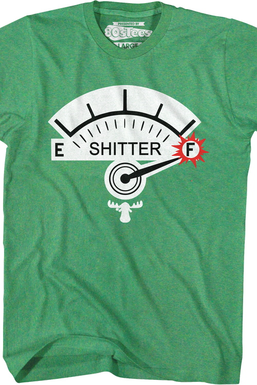 Shitter's Full Gas Gauge Christmas Vacation T-Shirt