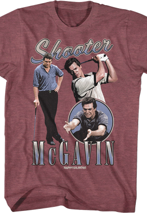 Shooter McGavin Collage Happy Gilmore T-Shirt