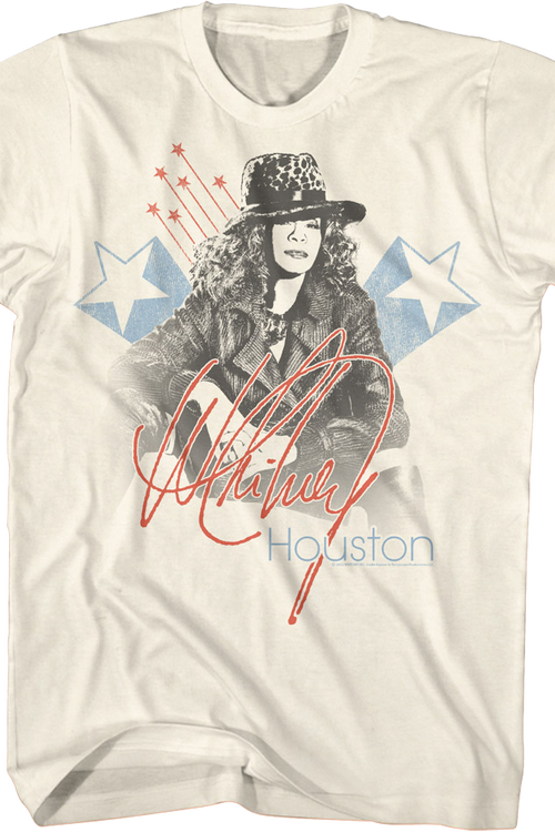 Shooting Stars Whitney Houston T-Shirt