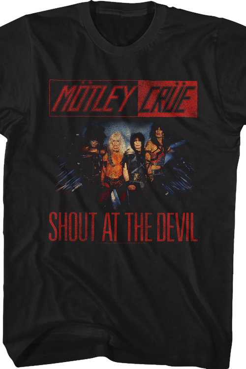 Shout At The Devil Photo Motley Crue T-Shirt