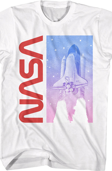 Shuttle In Flight NASA T-Shirt