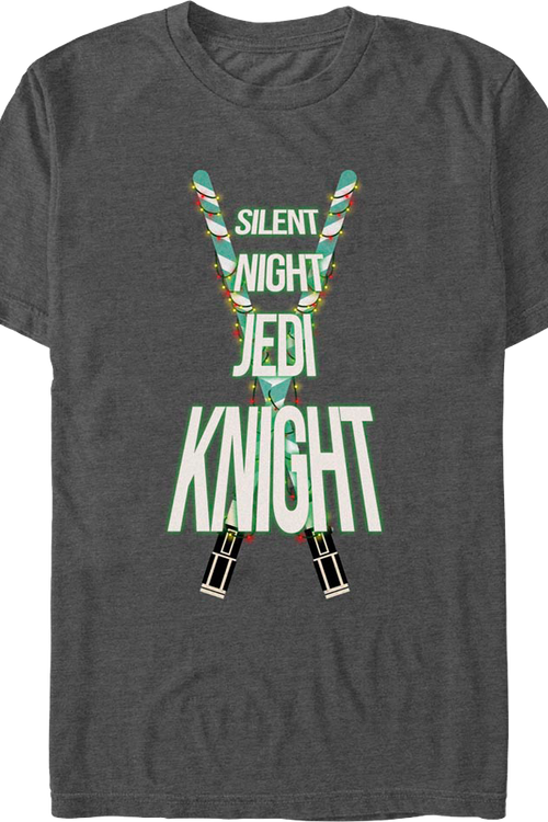 Silent Night Jedi Knight Star Wars T-Shirt