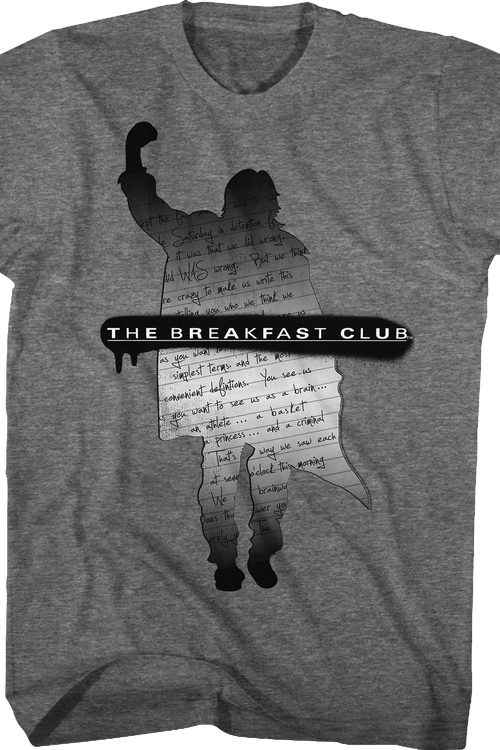 Silhouette Essay Breakfast Club T-Shirt