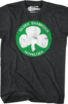 Silver Shamrock Logo Halloween III T-Shirt