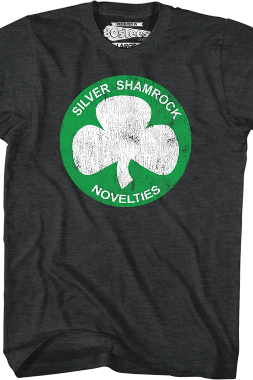 Silver Shamrock Logo Halloween III T-Shirt