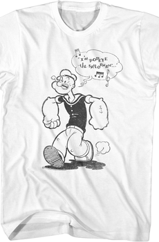 Singing Popeye T-Shirt