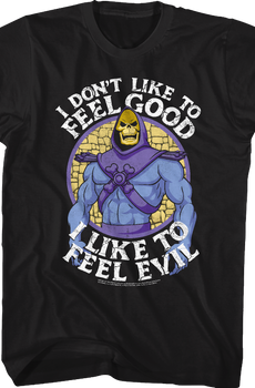 Skeletor I Like to Feel Evil Masters of the Universe T-Shirt