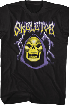 Skeletor Lightning Bolts Masters of the Universe T-Shirt