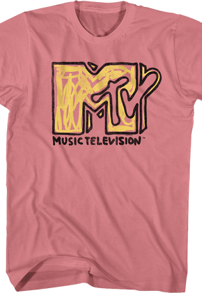Sketch Logo MTV Shirt