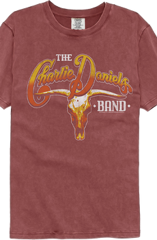 Skull & Logo Charlie Daniels Band Comfort Colors Brand T-Shirt