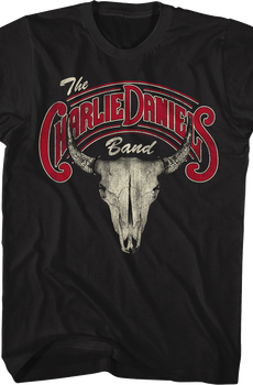 Skull & Logo Charlie Daniels Band T-Shirt