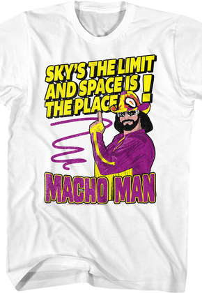 Sky's The Limit Macho Man Randy Savage T-Shirt