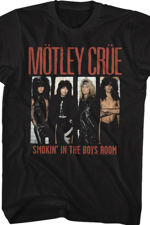 Smokin' In The Boys Room Motley Crue T-Shirt