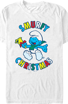 Smurfy Christmas Smurfs T-Shirt