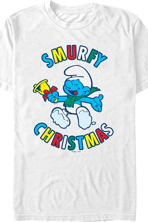 Smurfy Christmas Smurfs T-Shirt