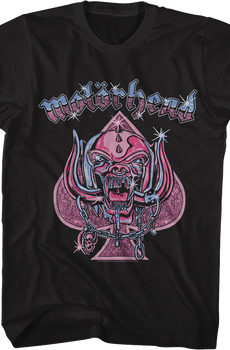 Snaggletooth Of Spades Motorhead T-Shirt