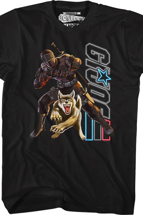 Snake Eyes & Timber Action Poses GI Joe T-Shirt