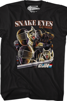 Snake Eyes & Timber Collage GI Joe T-Shirt