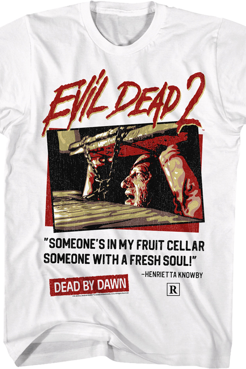 Someone's In My Fruit Cellar Evil Dead T-Shirt