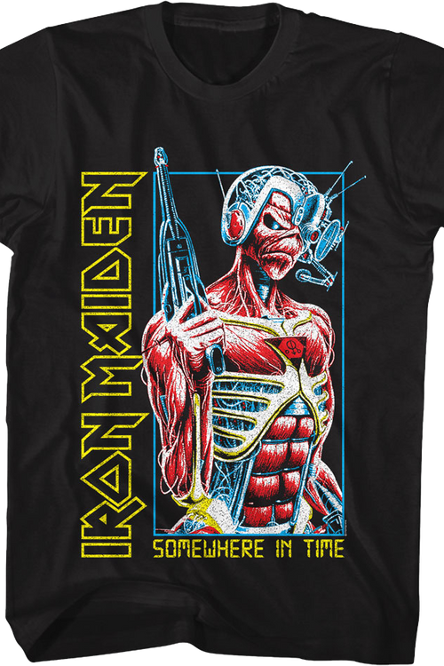 Somewhere In Time Cyborg Iron Maiden T-Shirt