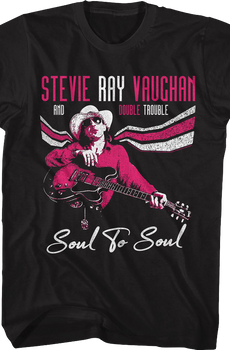 Soul To Soul Stevie Ray Vaughan And Double Trouble T-Shirt