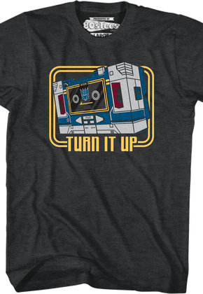 Soundwave Turn It Up Transformers T-Shirt