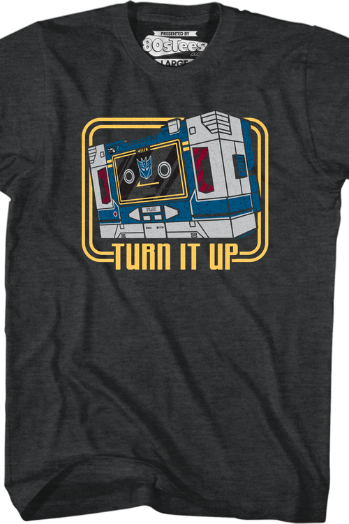 Soundwave Turn It Up Transformers T-Shirt