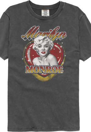Sparkling Heart Marilyn Monroe Comfort Colors Blend T-Shirt