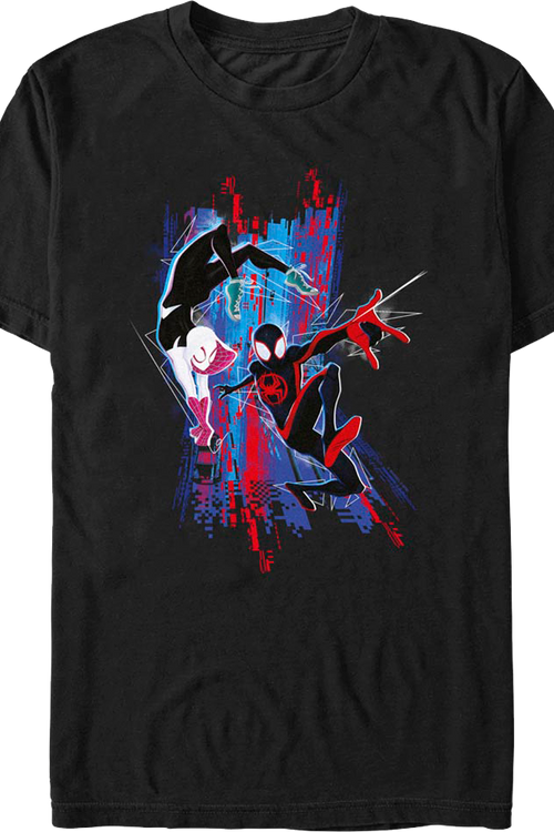 Spider-Gwen And Spider-Man Marvel Comics T-Shirt