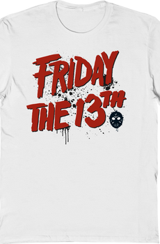 Splatter Logo Friday The 13th T-Shirt