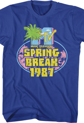 Spring Break 1987 MTV Shirt