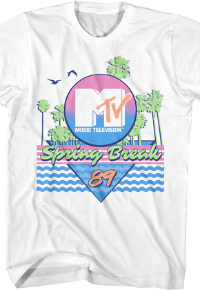 Spring Break '89 MTV Shirt