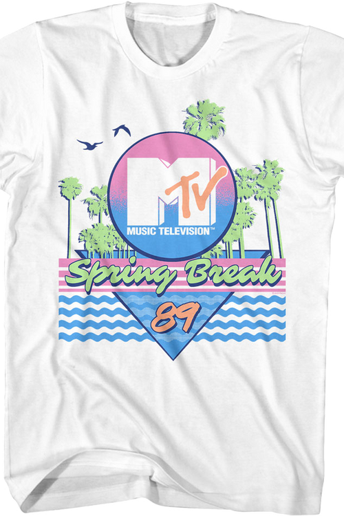 Spring Break '89 MTV Shirt