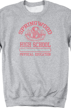 Springwood High School Nightmare On Elm Street Sweatshirt