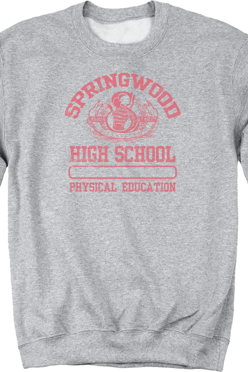 Springwood High School Nightmare On Elm Street Sweatshirt