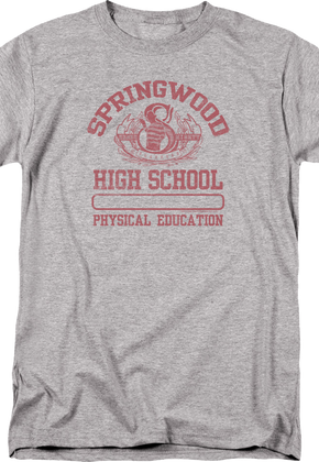 Springwood High School Nightmare On Elm Street T-Shirt