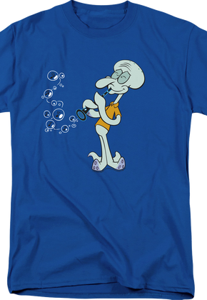 Squidward's Clarinet SpongeBob SquarePants T-Shirt