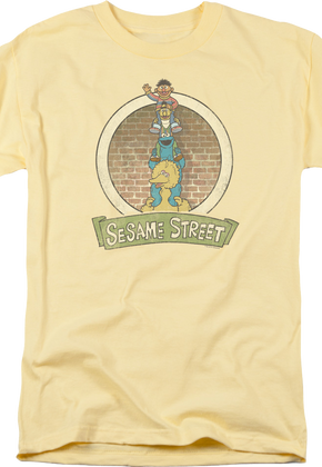 Stacked Friends Sesame Street T-Shirt