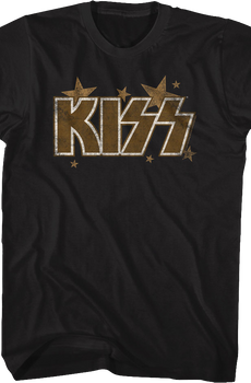 Starry Logo KISS T-Shirt