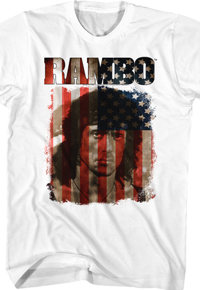 Stars and Stripes Rambo T-Shirt