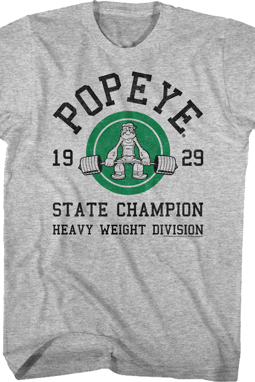 State Champion Popeye T-Shirt