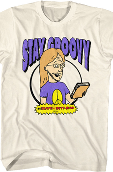 Stay Groovy Beavis And Butt-Head T-Shirt
